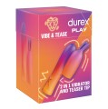 DUREX Play 2w1 wibrator damski ze stymulującą końcówką ładowany przez USB