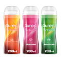 DUREX Play Massage 2 W 1 ALOE GUARANA YLANG YLANG ZESTAW 3x200ml